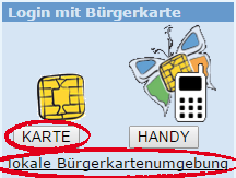 So funktioniert's mit mit der Bürgerkarte : buergerkarte.at